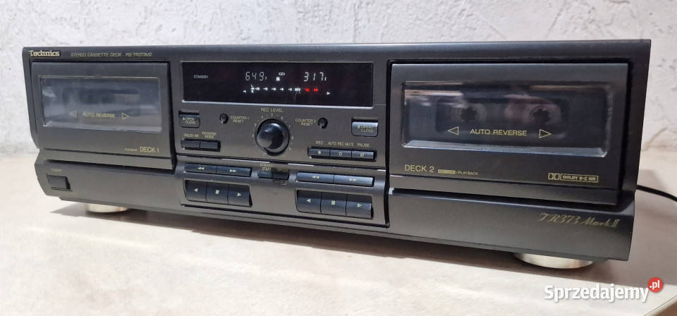 Technics magnetofon dwukasetowy RSTR373M2 RS TR Międzychód