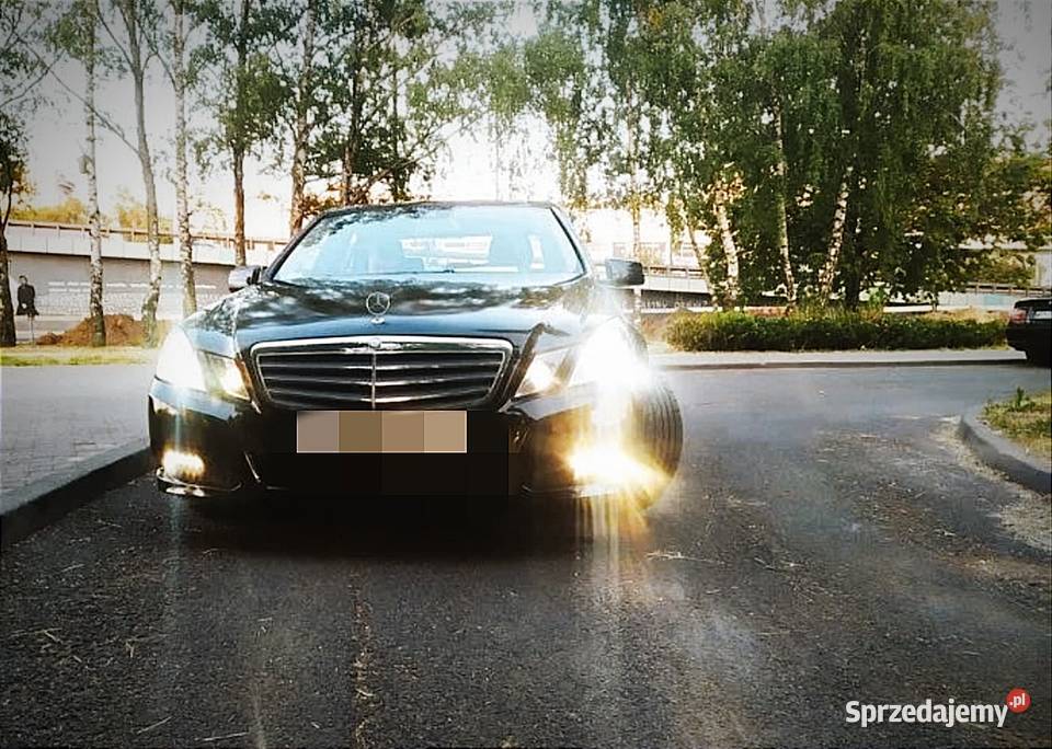 Wynajem samochodu Mercedes E lpg Warszawa