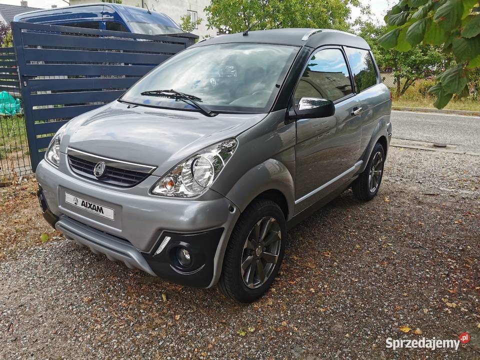Aixam Crossover GTR 2013r ABS L7e 21 B1 4 os aluminiowe felgi