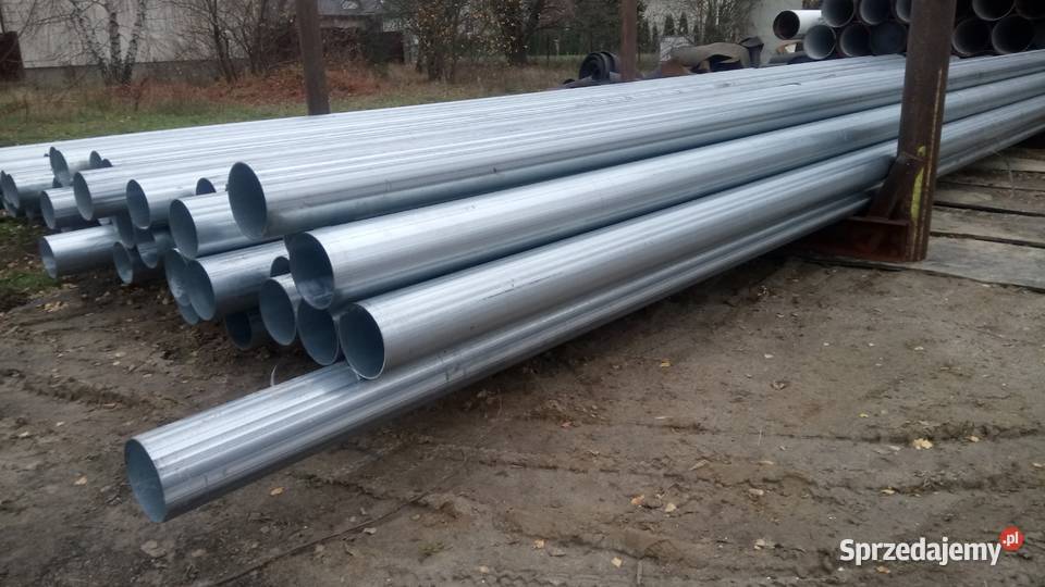 Rury ocynkowane fi 219 Biała sprzedam