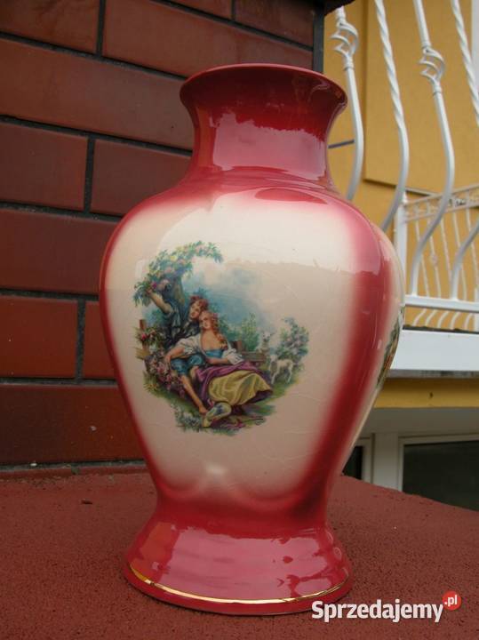 porcelanowy wazon z parką Gorzów Wielkopolski