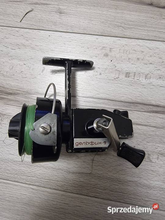 Kołowrotek Wędkarski Delfin 6 6 Szpulka Żyłka Sosnowiec