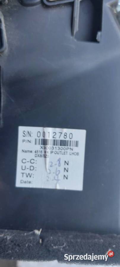 Kratka nawiewu dekor JEEP GRAND CHEROKEE IV WK2 Wyposażenie wnętrza Szczecin