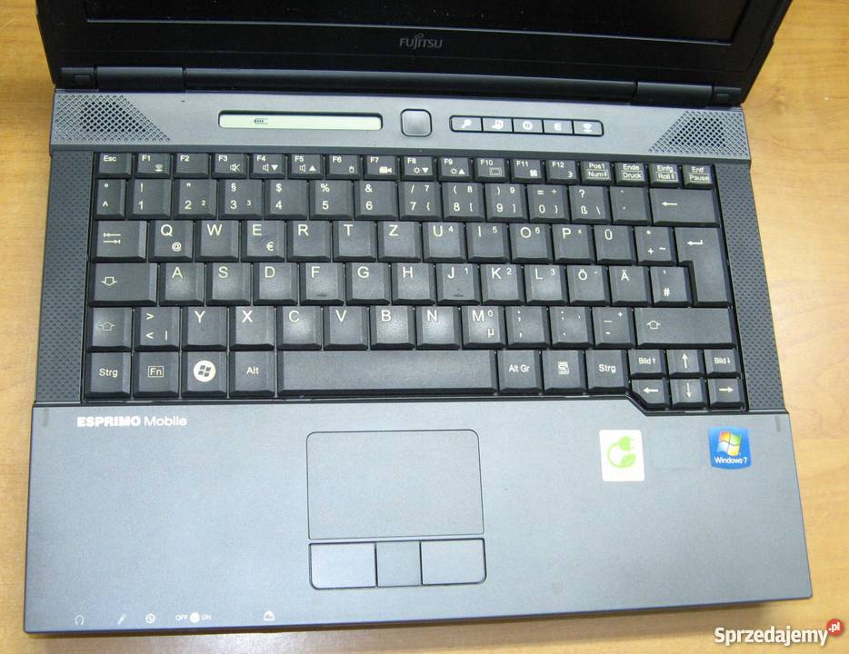 Laptop 121 z DVDRW Fujitsu Esprimo U9210 z WIN7 Warszawa