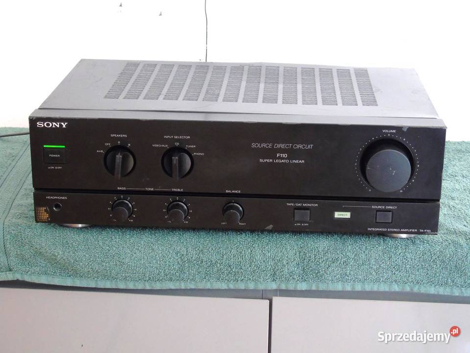Wzmacniacz Sony TAF110 sprawny i mocny DOSTAWA Jasło sprzedam