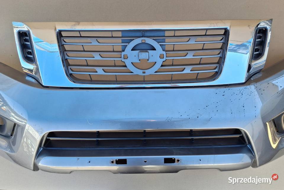 NISSAN NAVARA NP300 14 ZDERZAK PRZÓD PRZEDNI Bieleń