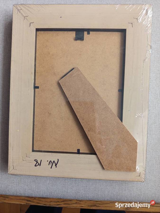 2 x Ramki drewniane na foto 15 x 21 w kolorze Dekoracje i ozdoby Warszawa sprzedam