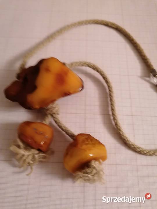 Wisior bursztyn bałtycki Białystok