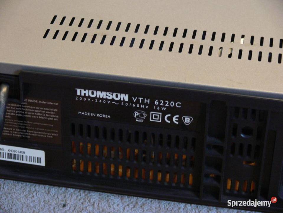 Magnetowid Thomson VTH6220 stereo sprawny Jasło