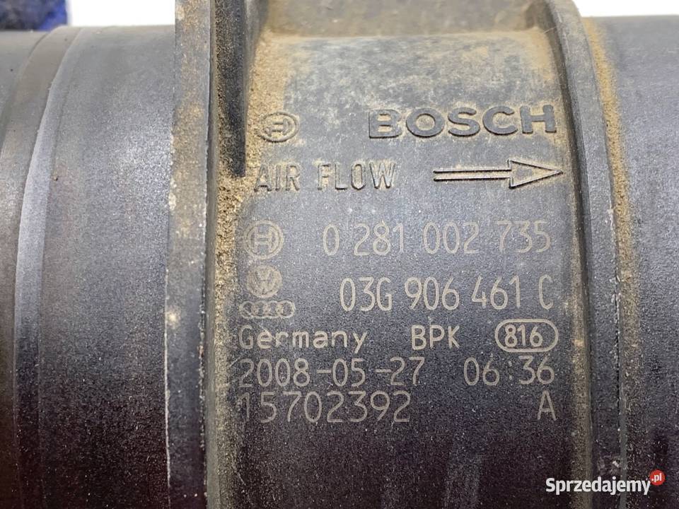 PRZEPŁYWOMIERZ VW TIGUAN 03G906461C 20 140 0718 sprzedam