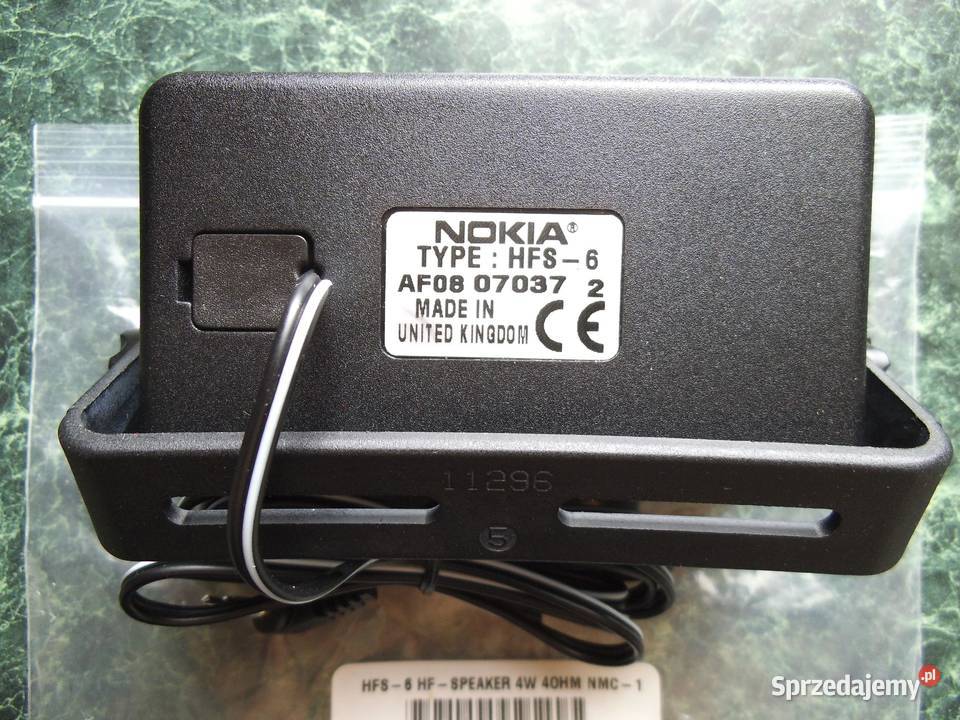 Głośnik zewnętrzny NOKIA HFS6 do trx Nowy Pozostałe Gdańsk
