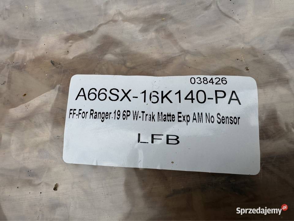 Listwa zderzaka przód lewa lh Ford ranger V 5