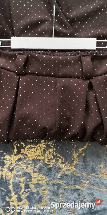 Spódnico spodnie brązowy/beżowy Spodnie Piotrków Trybunalski sprzedam