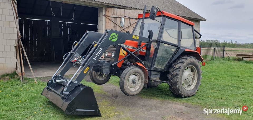 Ładowacz czołowy firmy Agrosped model V700 Ładowacze czołowe Rolnictwo Strzeszkowice