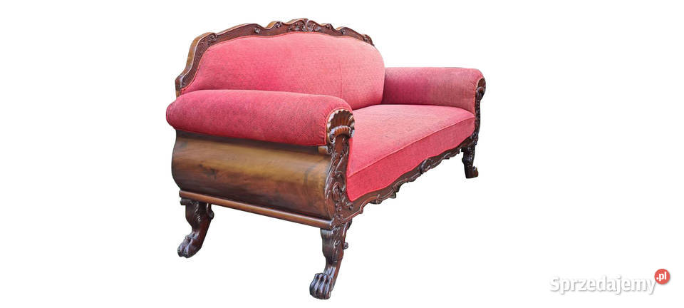 PAŁACOWA KANAPA SOFA BIEDERMEIER