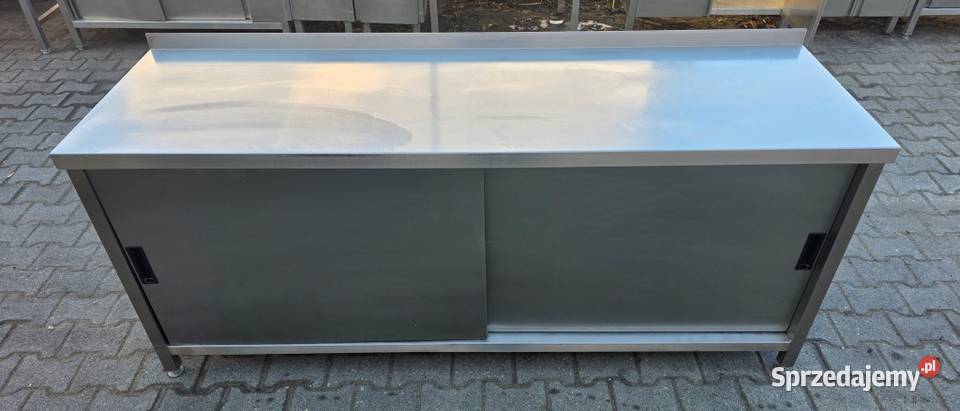 Stół Gastro z Szafką Drzwi Suwane 2006085 M1310