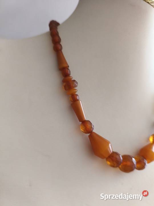 Naszyjnik Bakelit art deco podlaskie Białystok