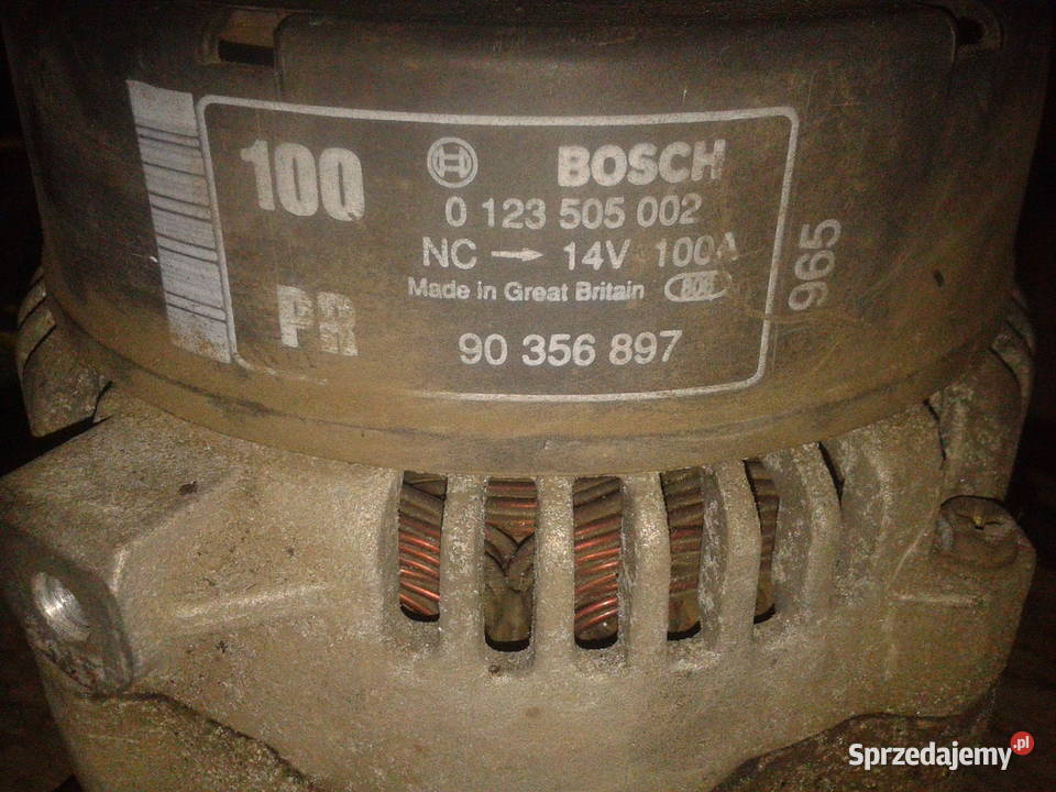 alternator bosh 0123505002 100a opel 16 18 20 Pozostałe Przemyśl