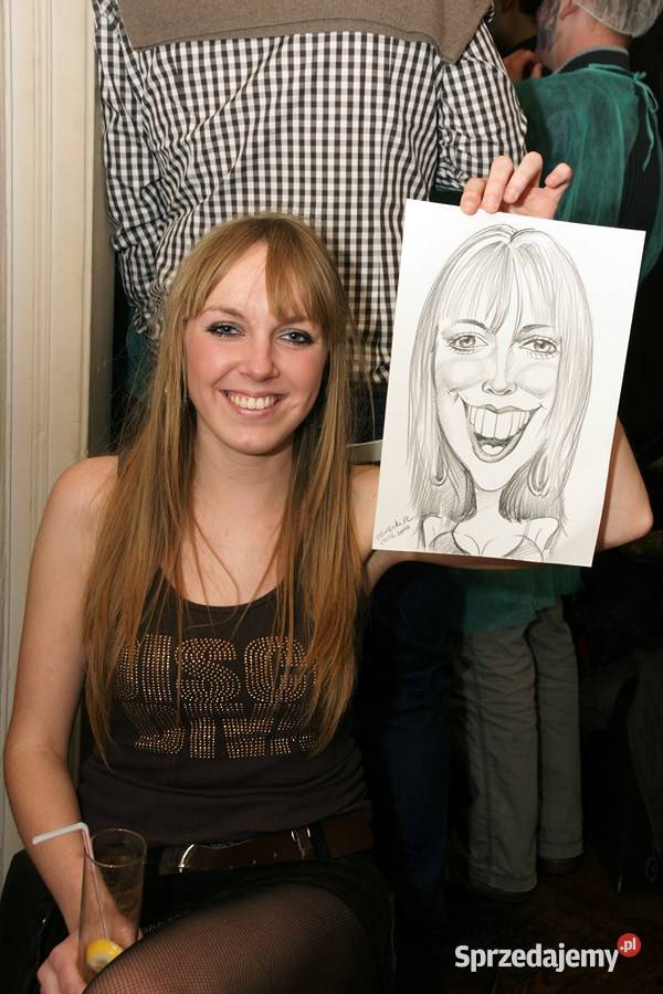 Atrakcja na Wigilię firmową 2019 Karykaturzysta Pozostałe Kraków