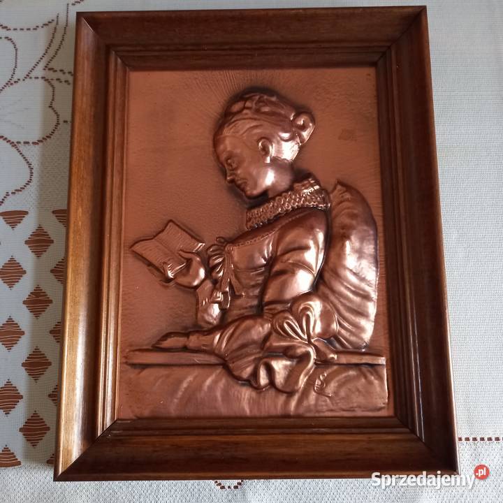 Obraz płaskorzeźba Złota dama Gorzów Wielkopolski