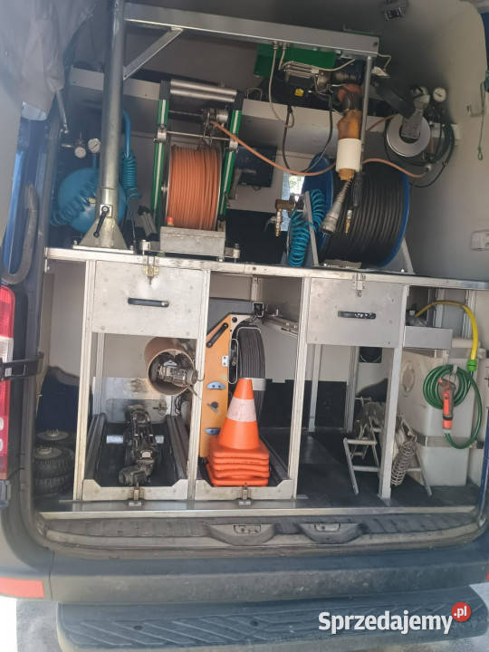 Mercedes Sprinter Kamerowóz CCTV Pojazd do Skępe