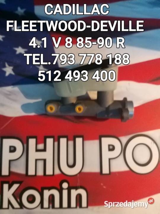 POMPA HAMULCOWA CADILLAC FLEETWOODDEVILLE 41 V 8 wielkopolskie Kawnice