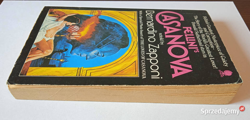 Fellinis Casanovaretold by Bernardino Zapponi miękka sprzedam