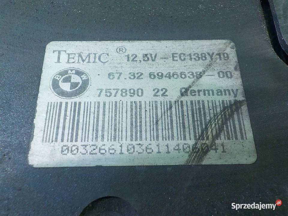 BMW X3 E83 30 B AUT 04r 5D wentylator chlodnicy osobowe Wentylatory chłodnicy Wentylatory chłodnicy Suków