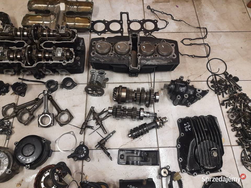 Honda CBX 650 silnik części głowica cylinder Jelenia Góra