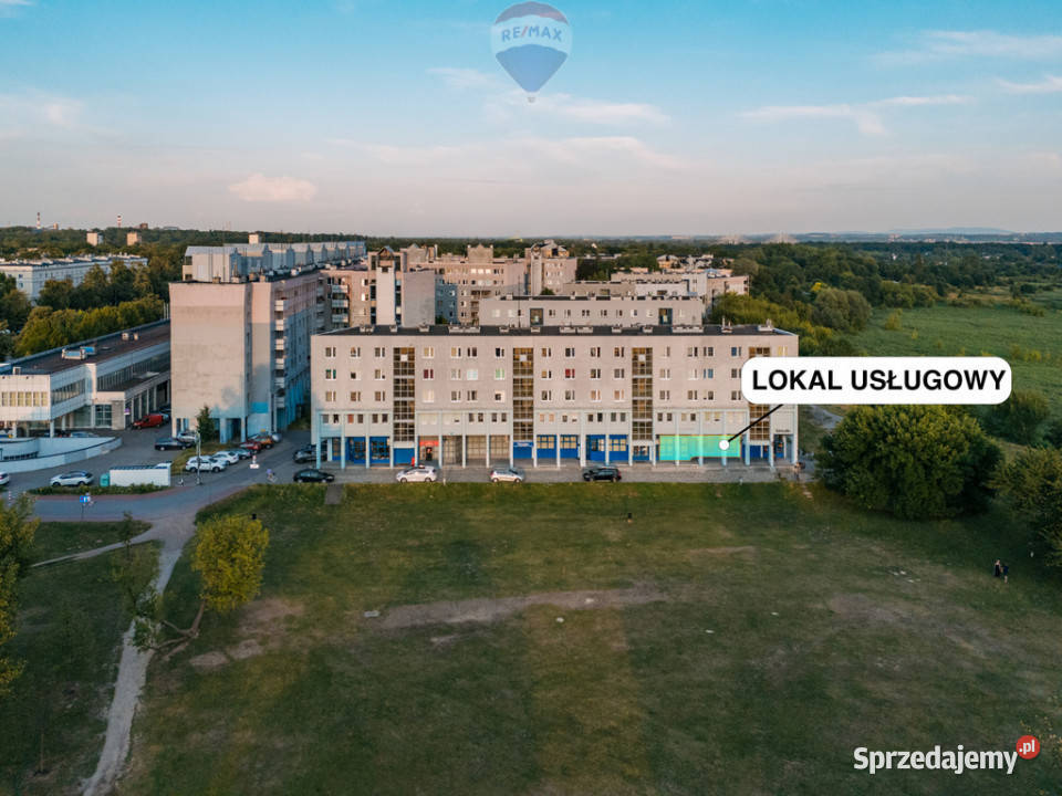 Lokal handlowo usługowy Nowa Huta NCK klimatyzacja Sprzedaż małopolskie Kraków