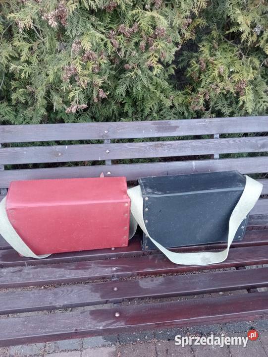 Stare torby PRL na narzędzia klucze Ogrodzieniec