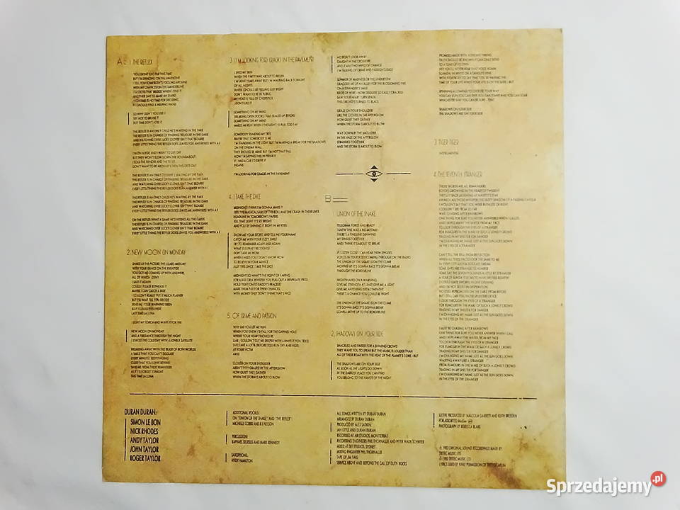 Seven and the Ragged Tiger Duran Duran LP winyl Kultura i Rozrywka Biłgoraj