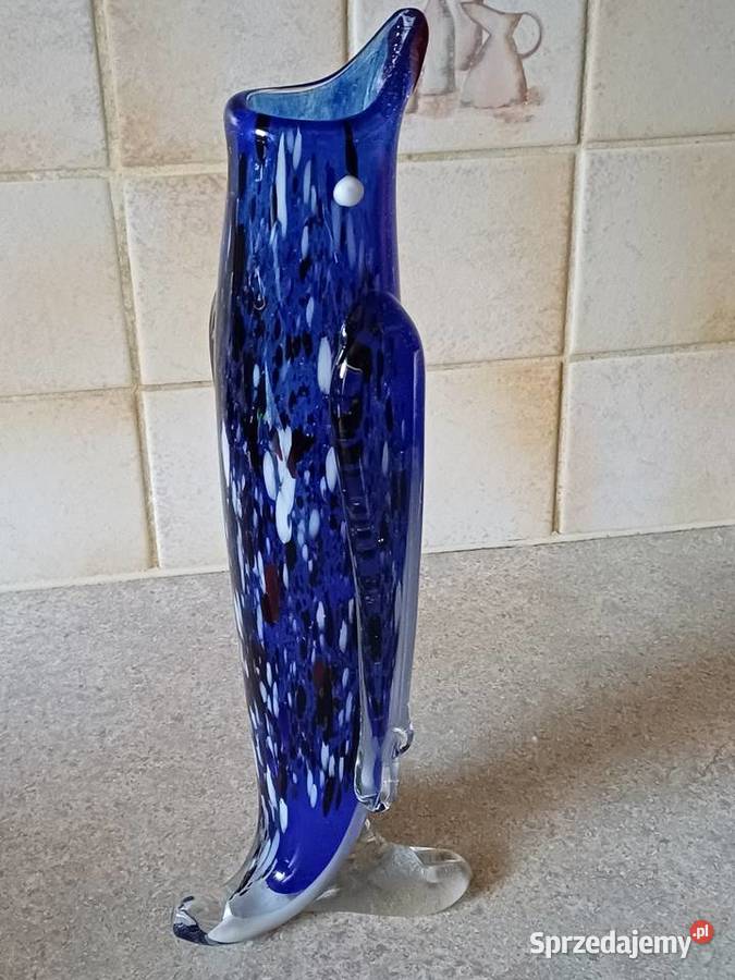 vintage wazon Murano Nowy Targ