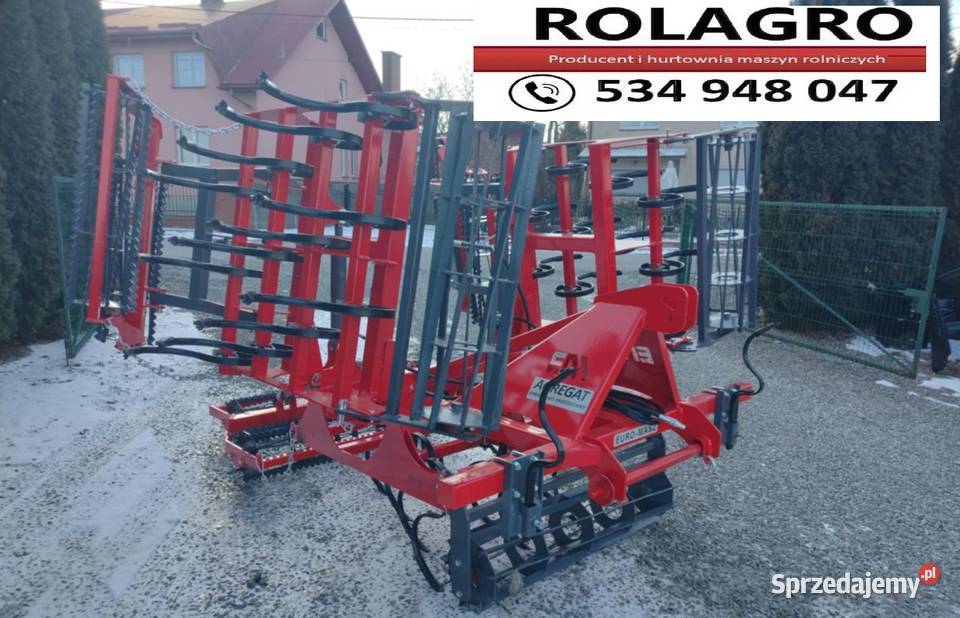 Agregat uprawowy hydraulicznie składany Firmy nieuszkodzony Lublin