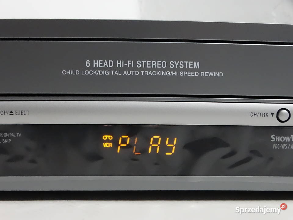 Magnetowid 6Głowicowy Tevion MD 2588 HiFi Stereo Biłgoraj
