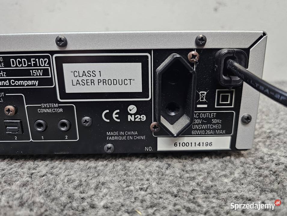 Odtwarzacz CD Denon DCDF102