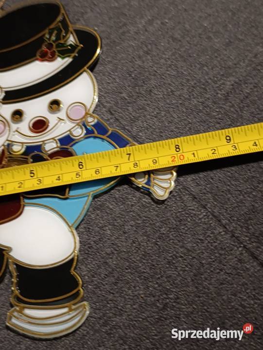 świąteczna ozdoba na okno dwa balwanki Poznań