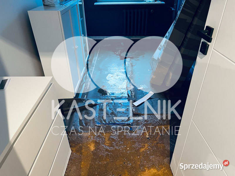 Sprzątanie zalaniach usuwanie szkód Pszczyna
