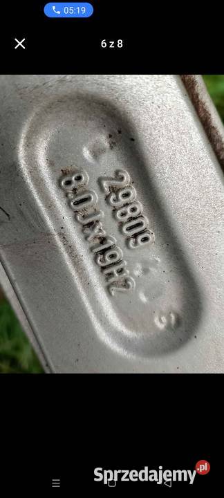 Felgi 19 51143 aluminiowe Korfantów