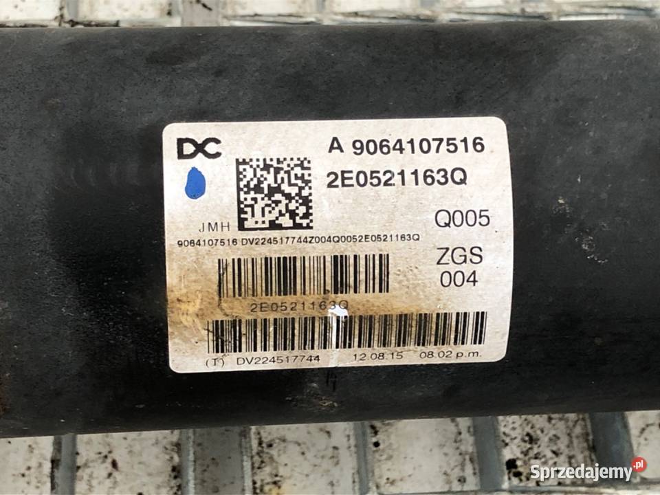 WAŁ NAPĘDOWY TYŁ VW CRAFTER 30 50 Hatchback 0616 osobowe