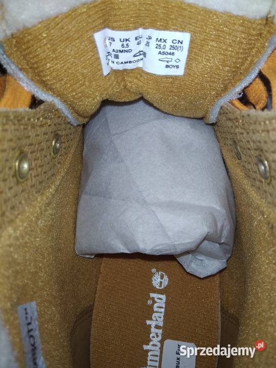 Timberland A2MND warm lined boot wheat Nubuck 40 Lubraniec