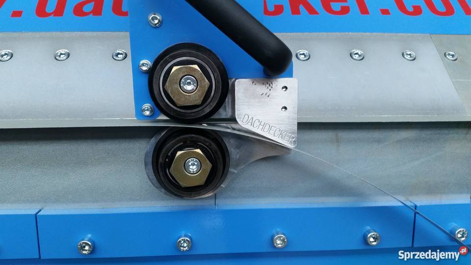 Zaginarka segmentowa SEG DG 125015 mm Dachdcker Biznes i Przemysł Wrocław sprzedam