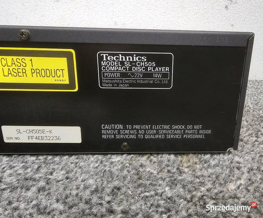 Odtwarzacz CD Technics SLCH505 Wysyłka małopolskie