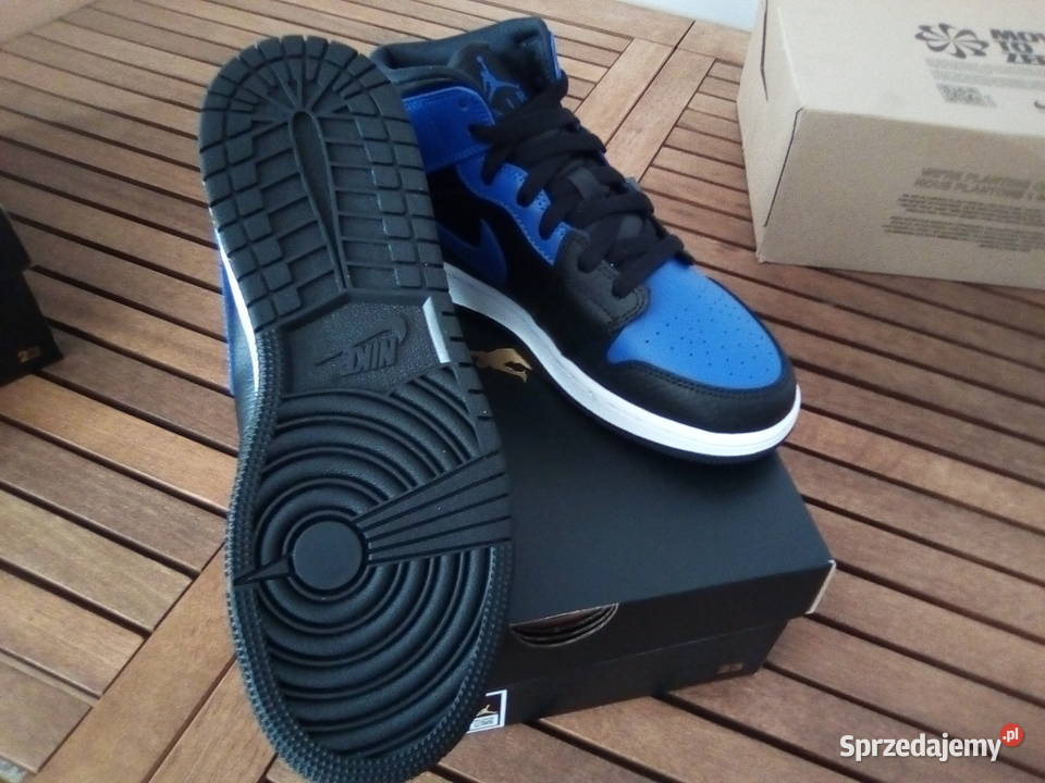 r Eur 365 I 385 Nike Air JORDAN 1 Mid Royal Poznań sprzedam