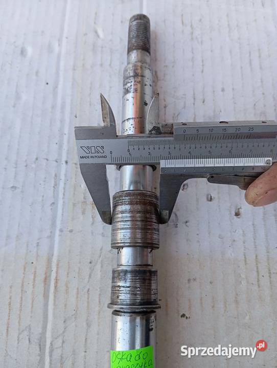 OŚ OŚKA PRZEDNIA KOŁO WAHACZYK M72 K750 URAL