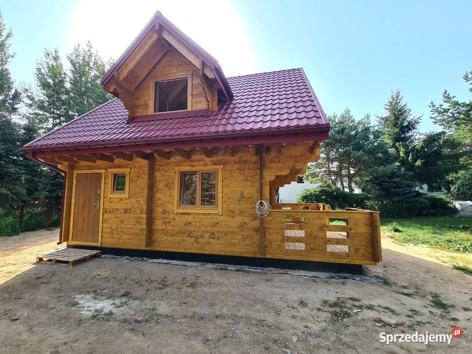 DREWNIANY DOMEK CAŁOROCZNY KAROLINA II 61 19 M2 Mrągowo