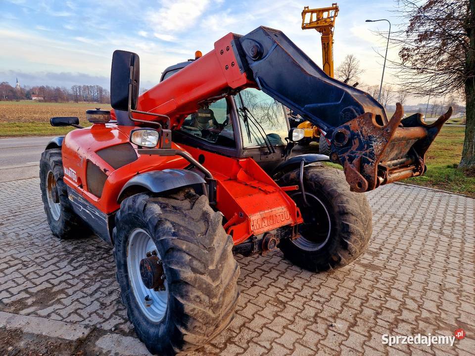 Manitou MLT 634120 lsu 2009r stan Orginał Jcb Dobrzyniewo Duże