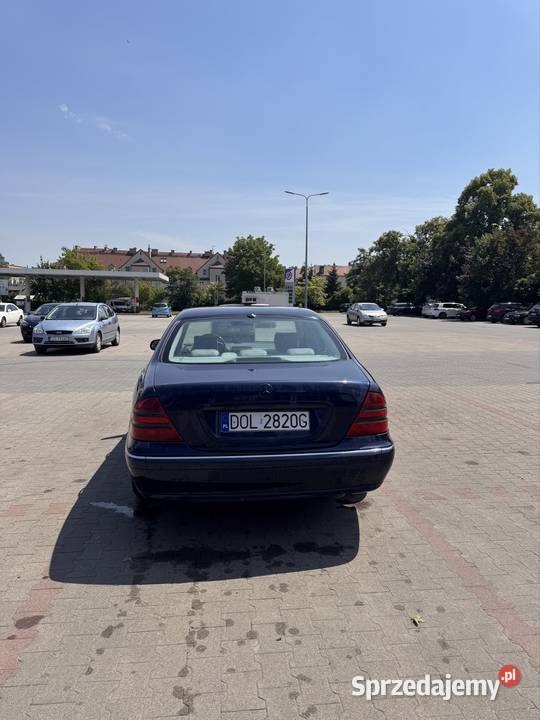 Mercedes w220 benzyna gaz dolnośląskie Oleśnica