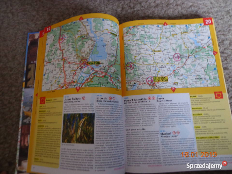 Polska niezwykła Turystyczny atlas samochodowy
