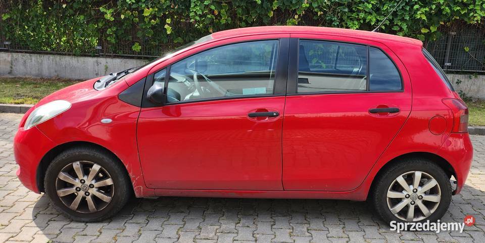 Toyota Yaris 13 VVTi 2008r uszkodzony Warszawa